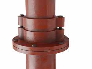 manual water pump 3D 模型