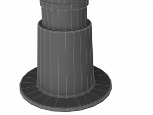 manual water pump 3D 模型