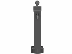 manual water pump 3D Model