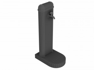 manual water pump 3D Model