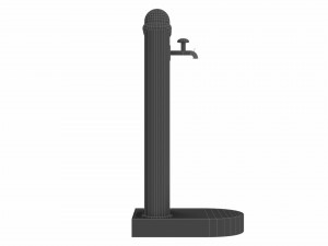 manual water pump 3D Model