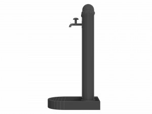 manual water pump 3D Model
