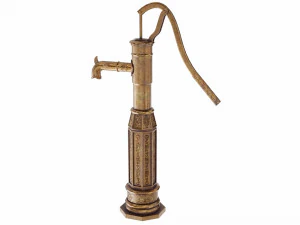 수동 워터 펌프 3D 모델
