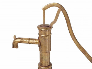 manual water pump 3D-Modell