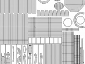 manual water pump 3D-Modell