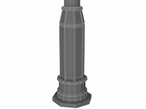 manual water pump 3D-Modell