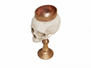 skull cup 3D Model