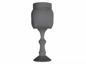 skull cup 3D Model