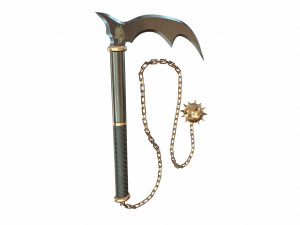 kusarigama 3D Model