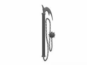 kusarigama 3D Model