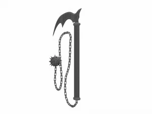kusarigama 3D Model