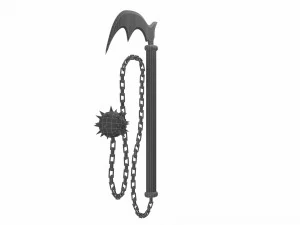 kusarigama 3D Model