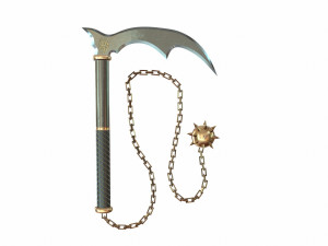 kusarigama 3Dモデル