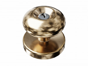 brass door-handle 3D Model
