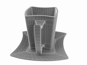 coffe cup 3D मॉडल
