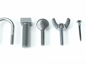 Collection of 21 bolts and screws 3D Model