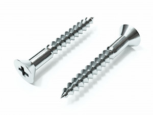 Collection of 21 bolts and screws 3D Model