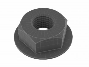 Collection of 15 nuts 3D Model