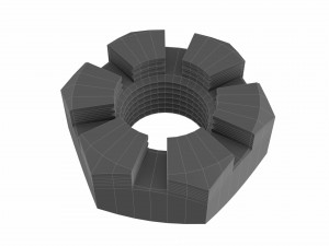 Collection of 15 nuts 3D Model