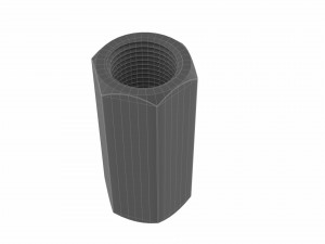 Collection of 15 nuts 3D Model