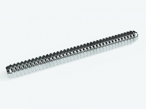 Collection of 21 rivets pins studs and washers 3D Model