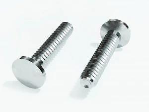 Collection of 21 rivets pins studs and washers 3D Model