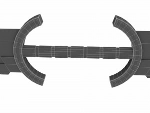 Double sword 4 Model 3D