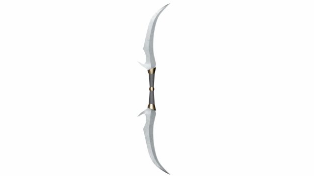 Double sword 7 3D Model .c4d .max .obj .3ds .fbx .stl .blend 