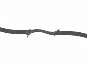 Double sword 8 3D Model