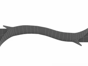 Double sword 8 3D Model