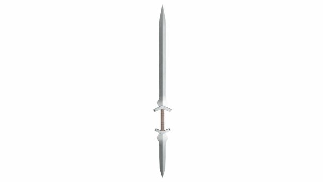 Double sword 9 Modelo 3D .c4d .max .obj .3ds .fbx .stl .blend 