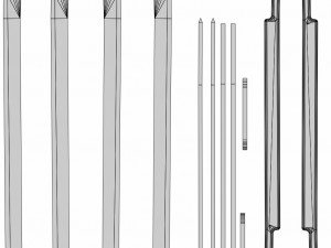 Double sword 10 Modelo 3D