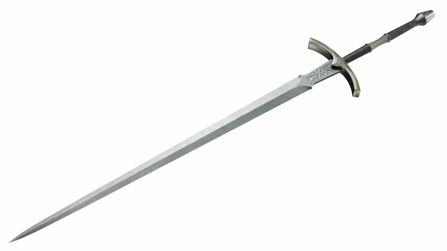 Bastard sword 3D Model .c4d .max .obj .3ds .fbx .stl .blend 