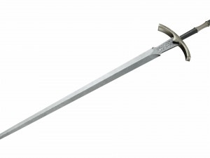 Bastard sword 3D Model