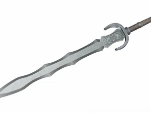 Pedang Besar 2 Model 3D