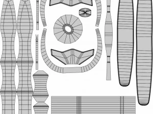 Pedang Besar 2 Model 3D