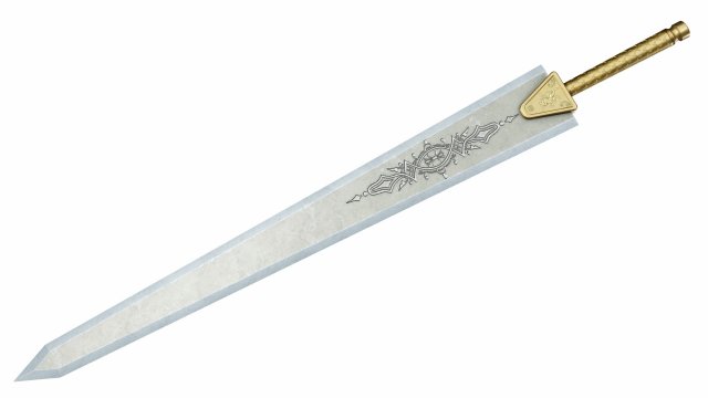 Bigsword 4 3D Model .c4d .max .obj .3ds .fbx .stl .blend 