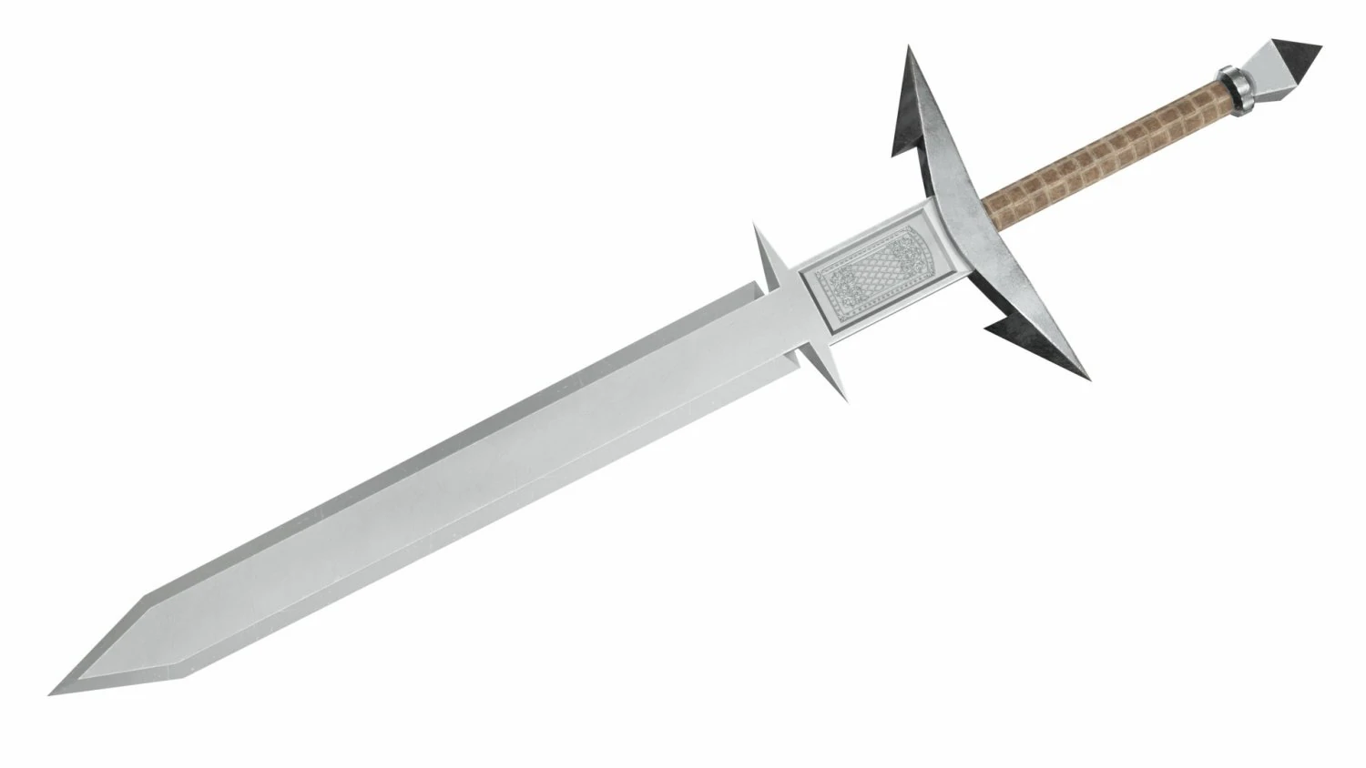 Chaossword 3D Model .c4d .max .obj .3ds .fbx .stl .blend 