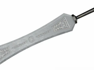 Pedang datar Model 3D