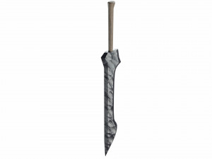 Obsidian sword 3D Model
