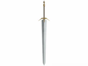 Sword claymore 3D Model