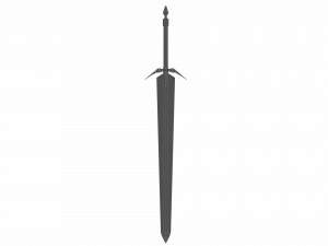 Sword claymore 3D Model