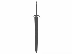Sword claymore 3D Model