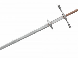 Zweihander 3D Model