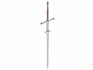 Zweihander Model 3D