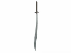 Curved sword 3D Model