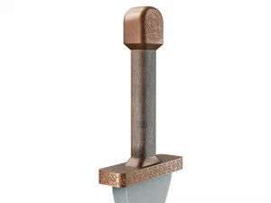 Curved sword 2 3D Model