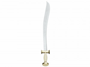 Curved sword 3 Model 3D