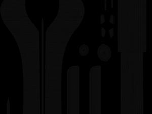 Curved sword 4 3Dモデル