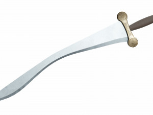Curved sword 5 3D 모델